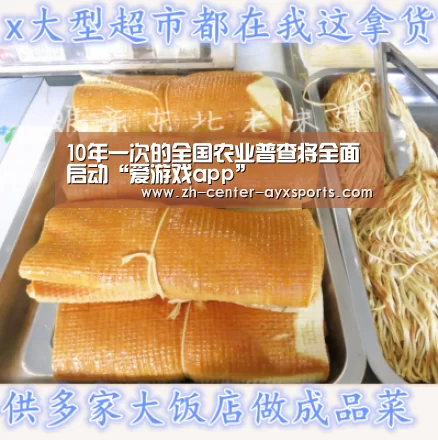10年一次的全国农业普查将全面启动“爱游戏app”(图1) 爱游戏下载